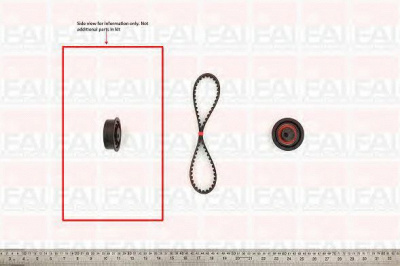 FAI AUTOPARTS tbk463 -  Комплект ремня ГРМ